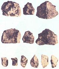 Каменные орудия синантропа