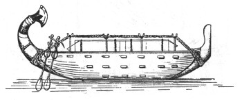 Египетское судно для перевозки тяжеловесных грузов